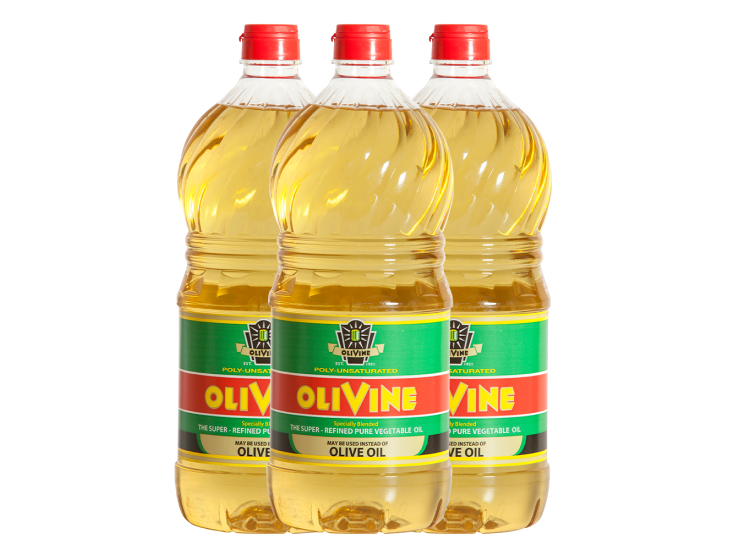 Olivine cooking oil bottles